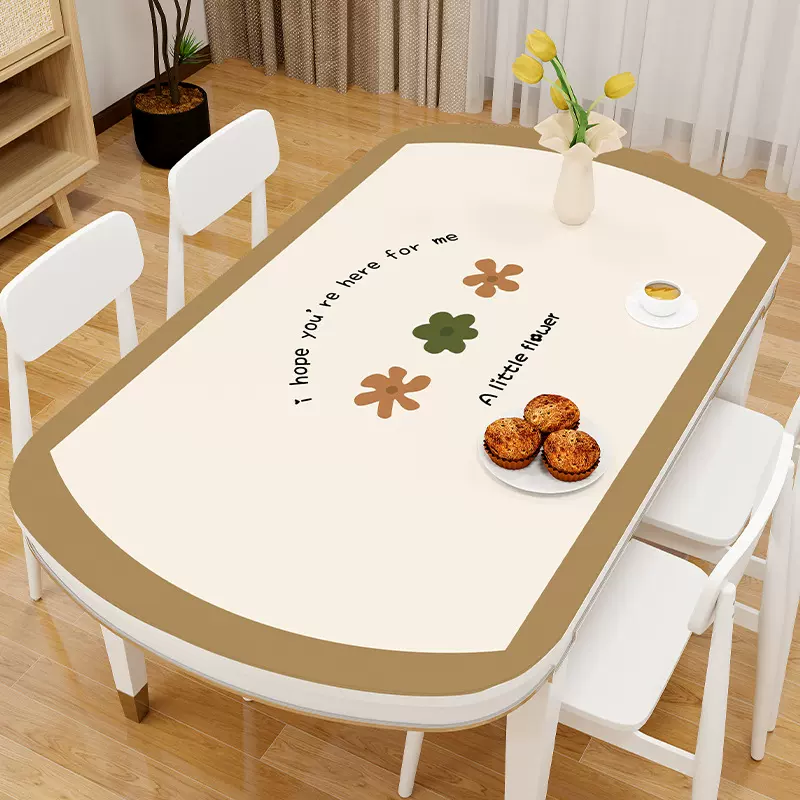 简约茶几垫子PVC餐桌垫轻奢防水防油免洗皮革桌垫电视机柜垫桌布