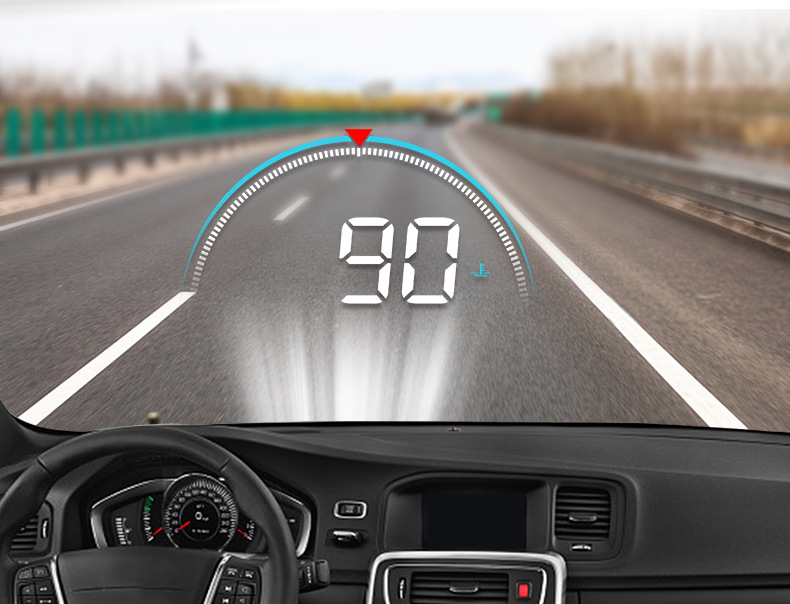 25 Smart Car Hud Head-Up Displays, Universal High-Definition Car Speed Head-Up Multi-Function Projector Obd