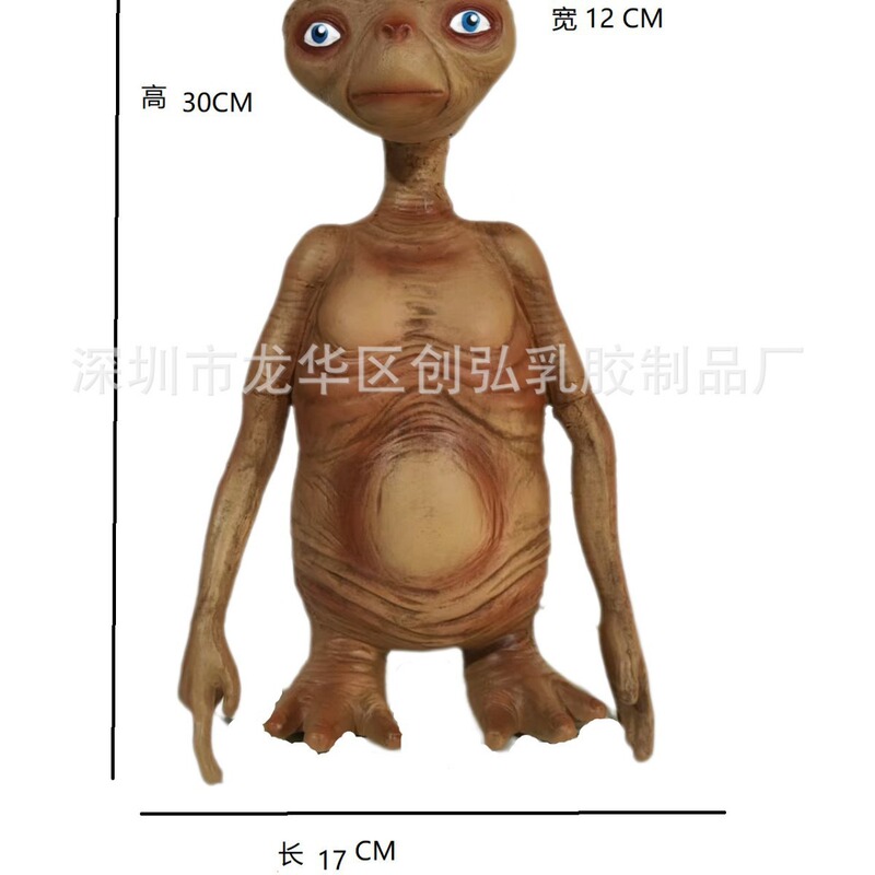 Cross-Border Et Alien Performance Doll Red Magic Maze Ludo Ornaments Doll Toy Party