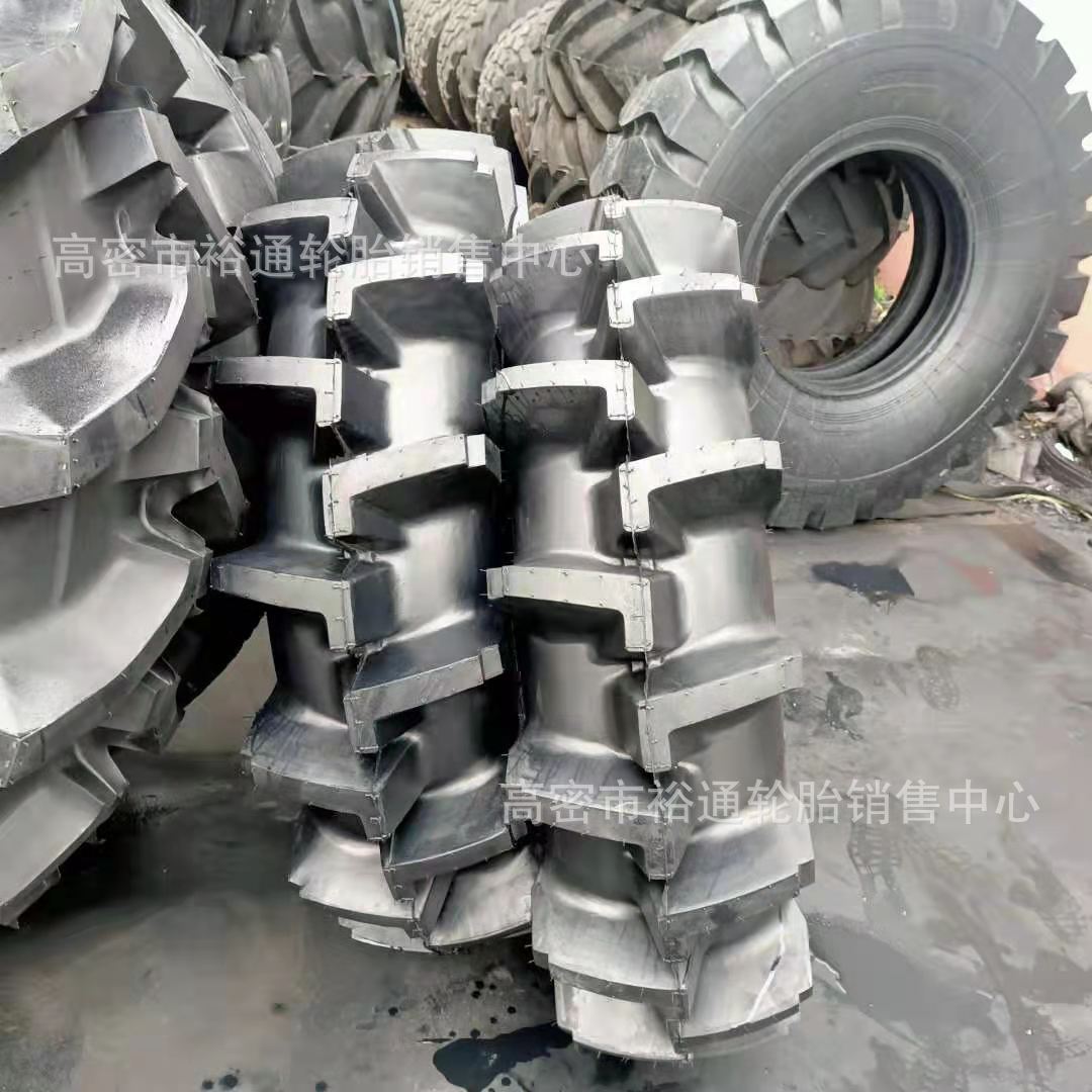 农用拖拉机四轮轮胎6.50/7.50-16/8.3/9.5/11.2/12.4-24 水田高花