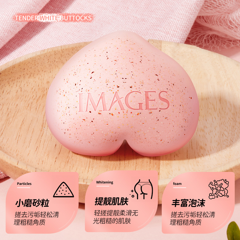 Hermoso melocotón Rosa PP jabón limpio cadera elevación piel hecha a mano aceite esencial jabón para las mujeres al por mayor image 3
