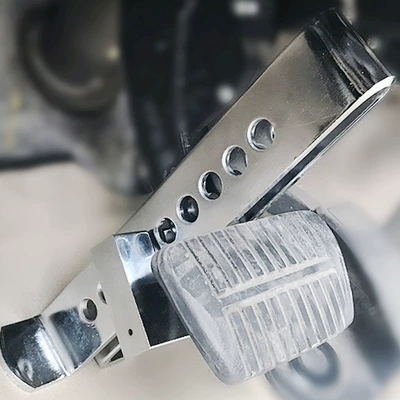Directly Supplied from the Manufacturer, Car Clutch Lock, Throttle Lock, Brake Lock, Made of Stainless Steel, Suitable for Various Vehicle Models, Anti-Theft Lock (Car lock) - 248-lock-8-holes-blister-packaging