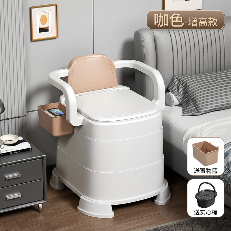 inodoro portátil para mujeres embarazadas y ancianos, asiento de inodoro, asiento doméstico, inodoro de dormitorio, inodoro