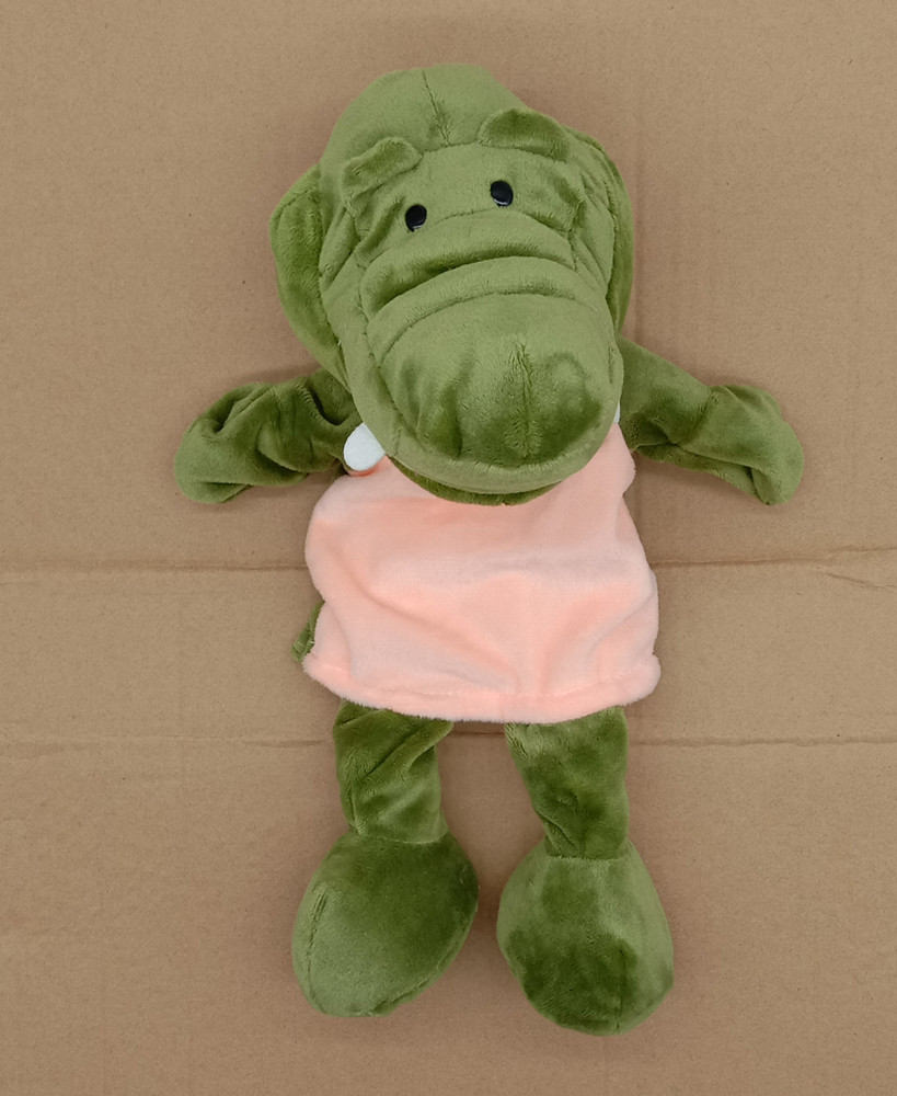 Marioneta animal León Cordero Gris Lobo Niños Bebé comodidad historia entre padres e hijos marioneta de peluche accesorios de rendimiento