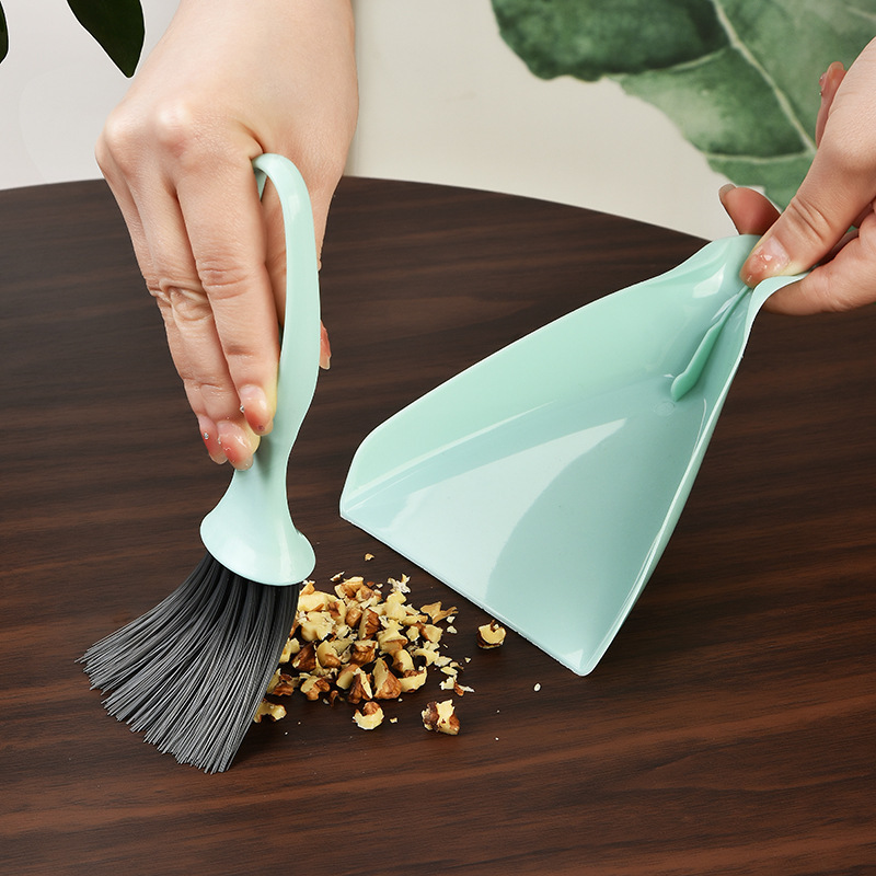 Small Broom Dustpan Set Household Multifunctional Cleaning Brush Keyboard Brush Drawer Wardrobe Desktop Brush Cleaning Set Brush