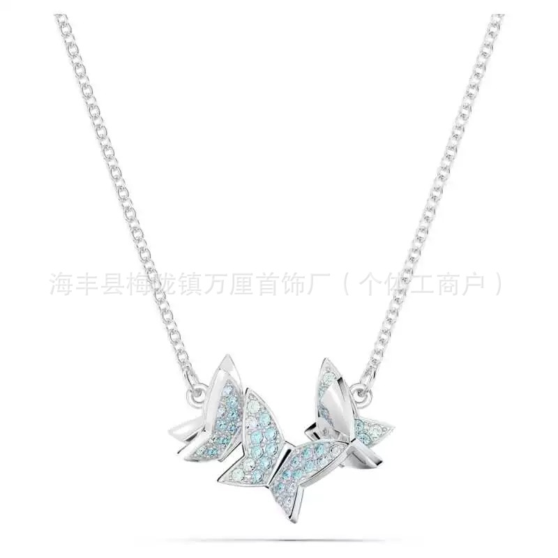 蝴蝶蓝钻【白金色】