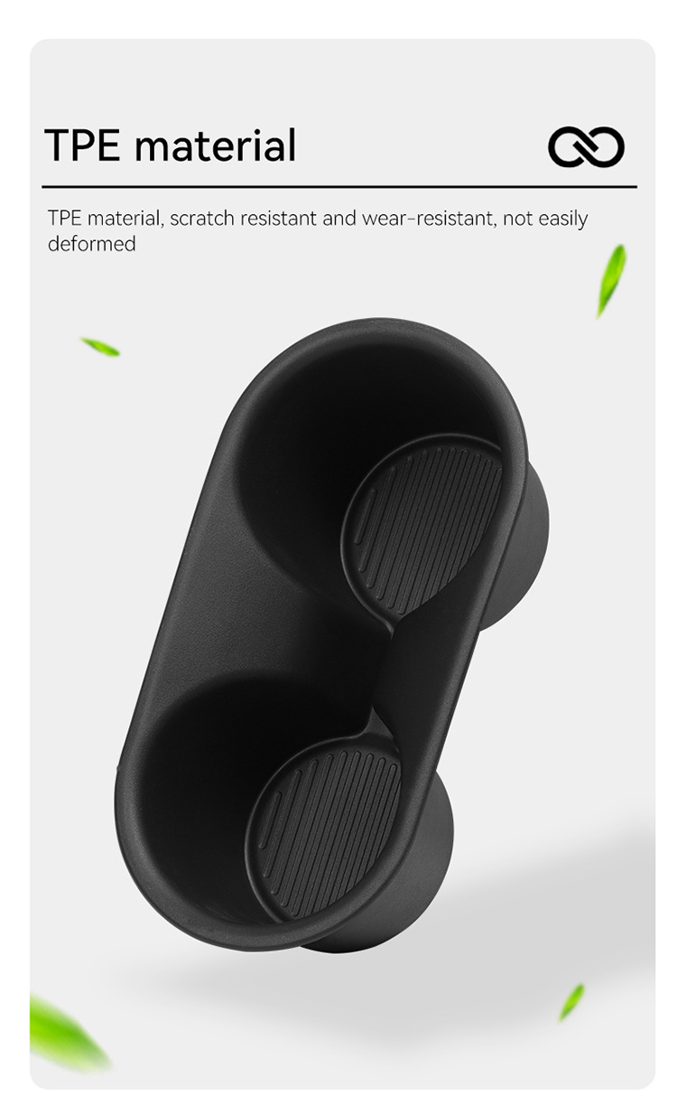 Suitable for 26 Modern Palisade Three-Row Water Cup Covers to Protect Anti-Slip Mats for Car Supplies Modification