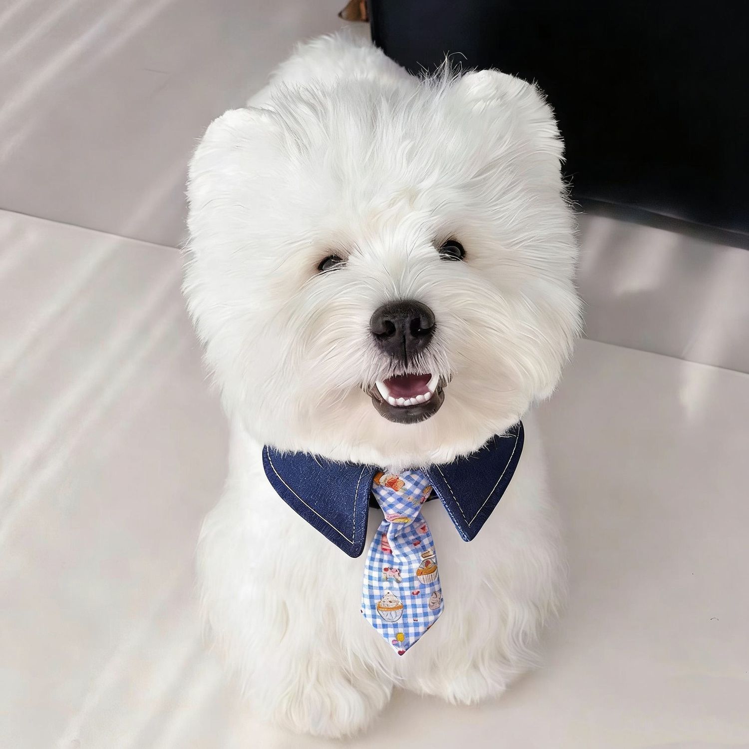 Pet Dog Scarf, Cat Scarf, Cute and Stylish Decorative Tie, Small Dog Bib, Teddy Bichon Accessories
