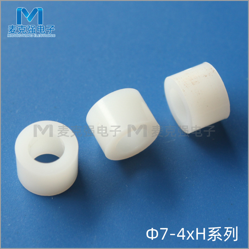 直通管柱F7-4系列 外径7内径4垫高空心灯柱 圆体绝缘隔离柱