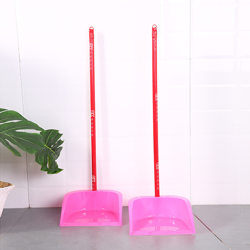 A6477木把扒鬥家居日用木把扒鬥家用長把塑料垃圾鬥 清潔衛生簸箕