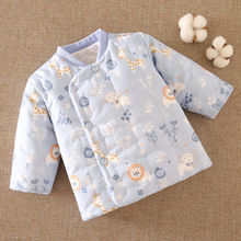 寶寶花棉襖 嬰兒加厚手工棉衣內膽 兒童內穿棉服上衣秋冬季