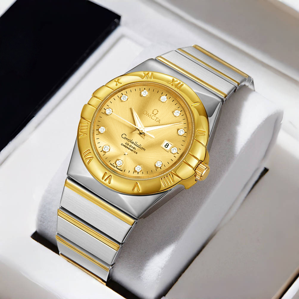 European-Style Constellation Series Tiktok Live Popular Men's Automatic Fake Mechanical Watch Foreign Trade Supply