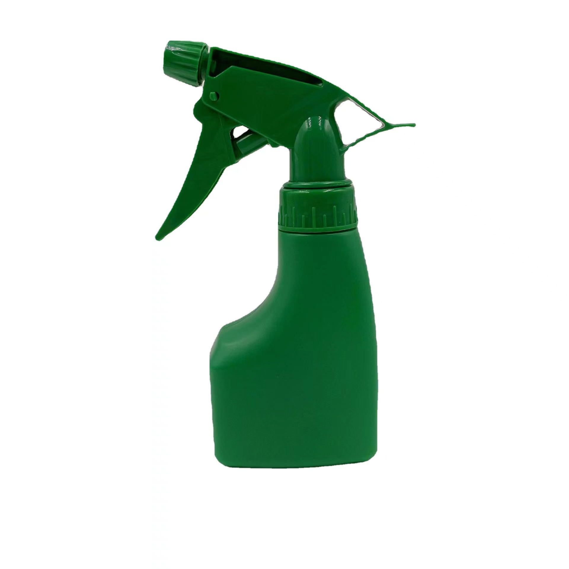 PET verde jardinería jardín regadera botella plana botella redonda 250ml transfronteriza traje de jardinería regadera pistola tipo de prensa