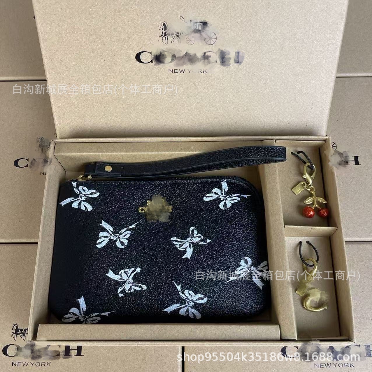 Cross-border C Home Wallet nueva dama alta sensación de mariposa de flores cortas bolsa de tarjetas con cremallera bolsa de cambio de mujer