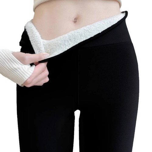 Special Edition Bestselling Plus Size Fleece-lined Tight Warm Leggings for Autumn and Winter with Lamb's Wool Thickening and Elastic Leggings