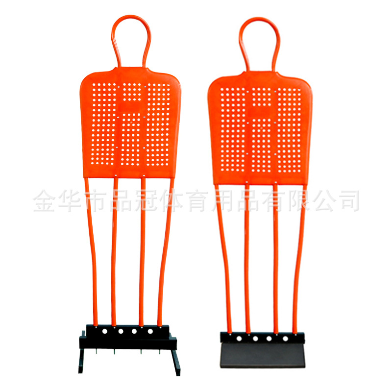 Fútbol hombre pared entrenamiento maniquí tiro libre posicionamiento de obstáculos entrenamiento de fútbol equipo auxiliar equipo muñeco de baloncesto