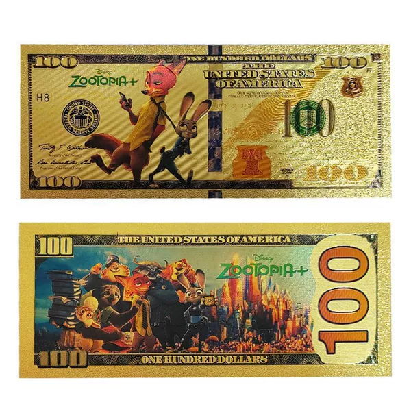 Zootopia commemorative banknote