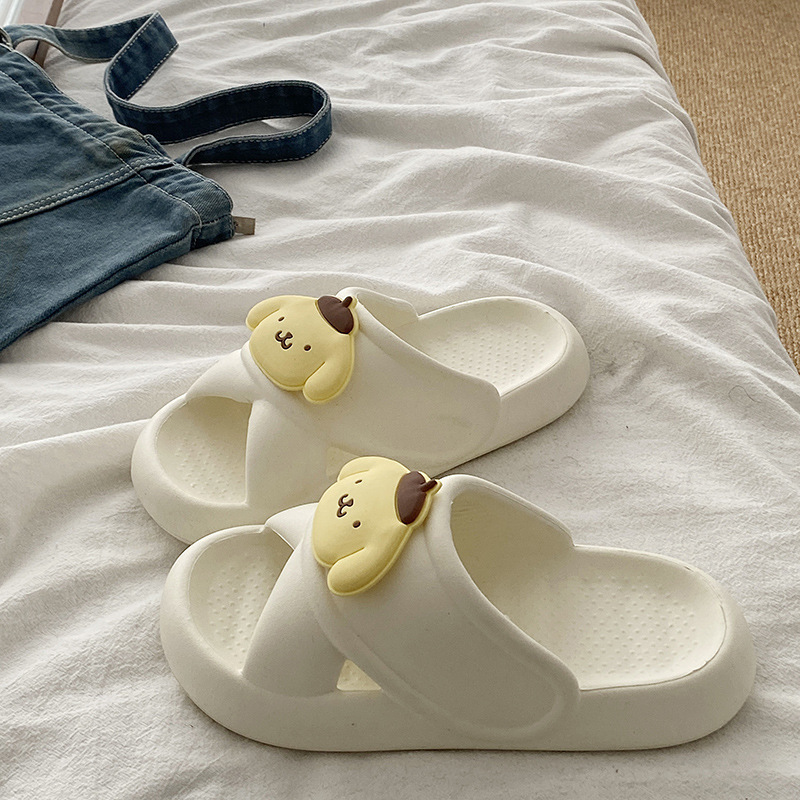 Home Dog Pudding New Style Slippers for Women, Thick-Soled Outdoor Wear, Student Indoor Anti-Odor Eva 2025 Non-Slip Sandals Home Dog Pudding New Style Slippers for Women, Thick-Soled Outdoor Wear, Student Indoor Anti-Odor Eva 2025 Non-Slip Sandals