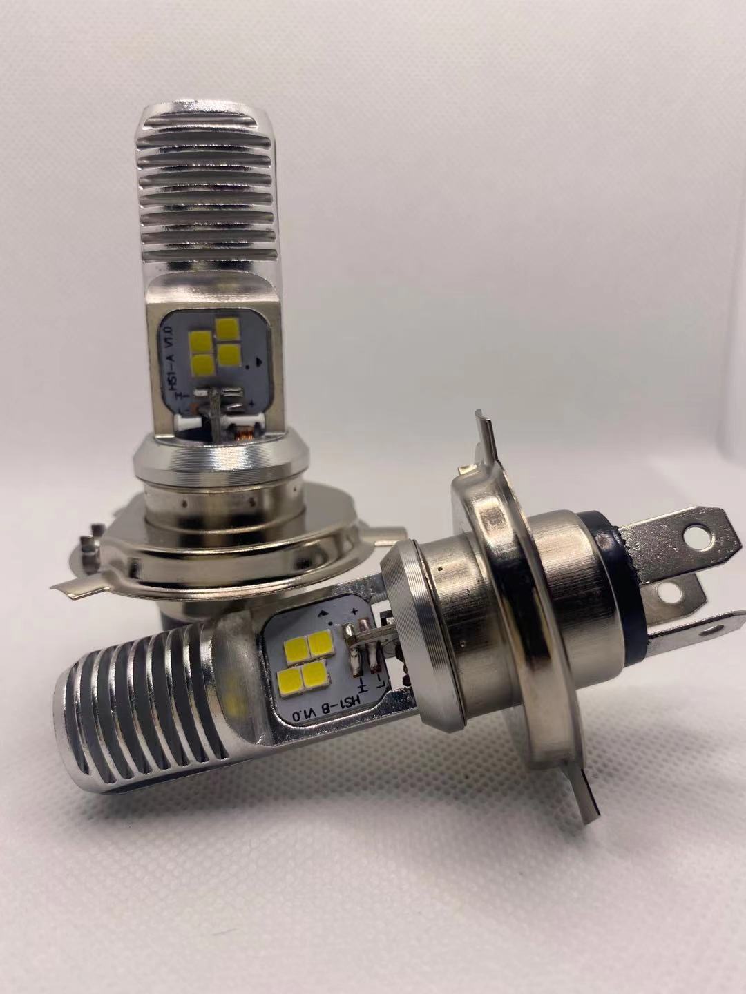 Motocicleta LED faro coche eléctrico 3030 luz fuerte doble cara T19 motocicleta faro scooter Lámpara de trabajo