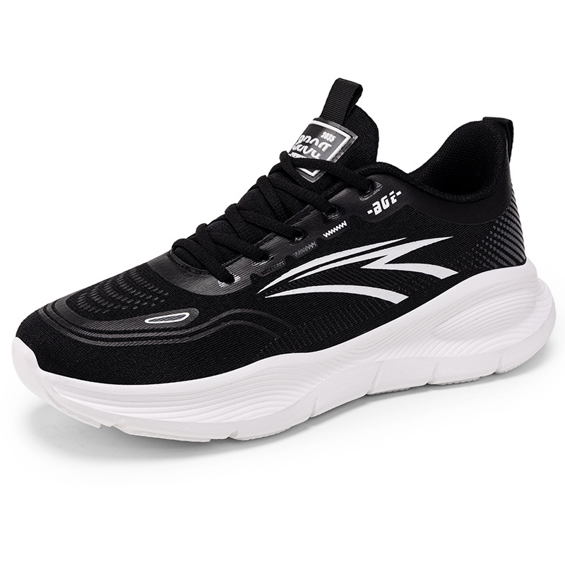 Zapatos deportivos para correr nuevos zapatos de verano para hombres transfronterizos zapatos casuales transpirables de malla zapatos cómodos y versátiles para papá al por mayor