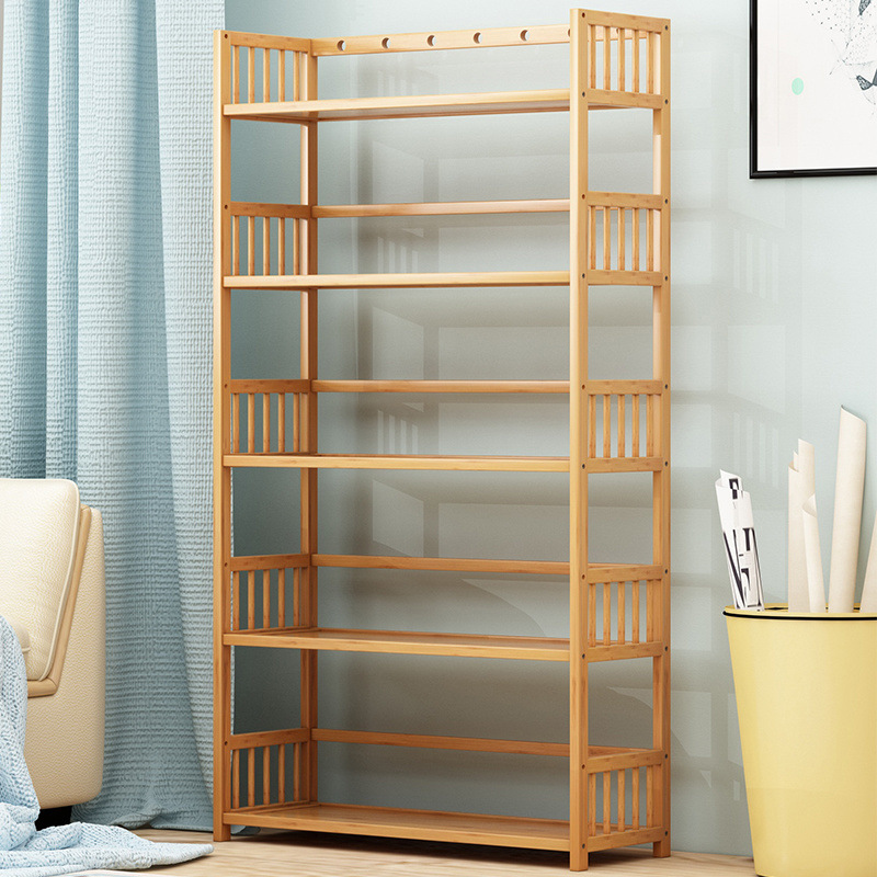 Storage Rack Simple Book Shelf Office Robust Storage Rack Multi-Layer Floor Household Living Room Student Bookcase