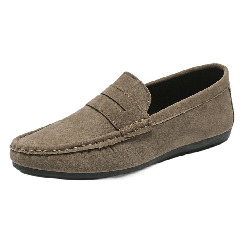 Zapatos de hombre primavera 2023 nuevo perezoso suave inferior slip-on tods hombres de conducción casual zapatos de cuero de los hombres transfronterizos