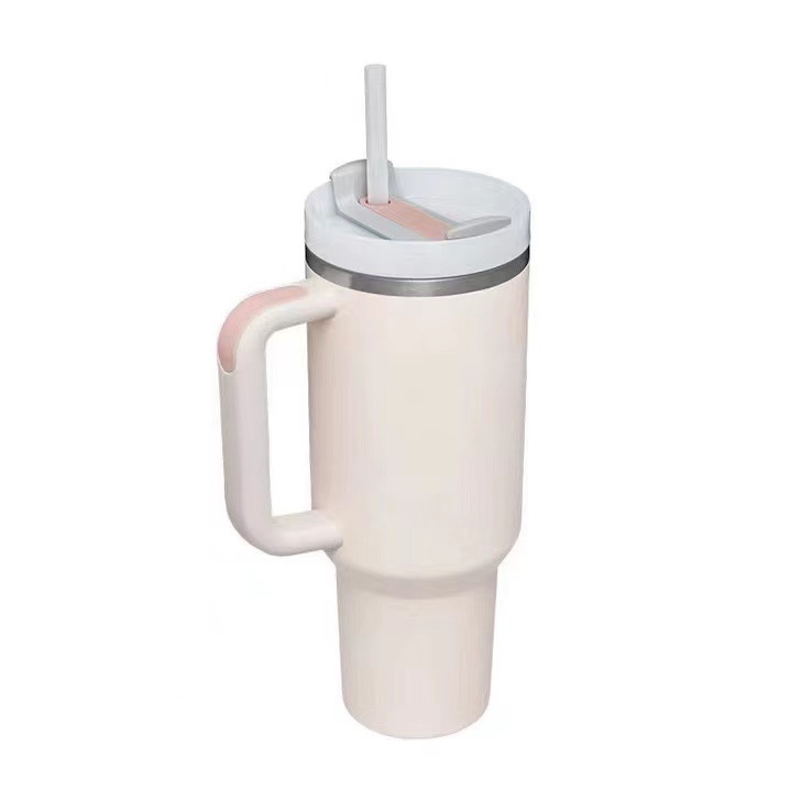 Nueva 40oz manija de segunda generación taza de coche 304 de acero inoxidable taza de paja aislamiento de cerveza de coche calentador de hielo frío taza