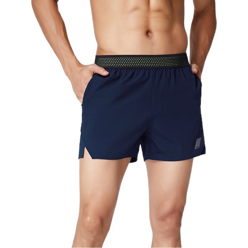 Pantalones cortos deportivos transfronterizos de comercio exterior, pantalones cortos informales de tres puntos transpirables de secado rápido para correr al aire libre para hombre