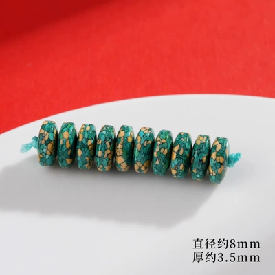 Zərgərlik ara hissələri | Wire, High-Quality Porcelain, Bodhi - mesh-flower-spacer-type-is-about-8mm-pack-of-10-pieces