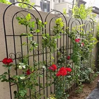 Лазательная рамка для клевера, розарий, забор во дворе, уличная стойка для цветочных веток, железная сетка для лазания, цветочная стойка