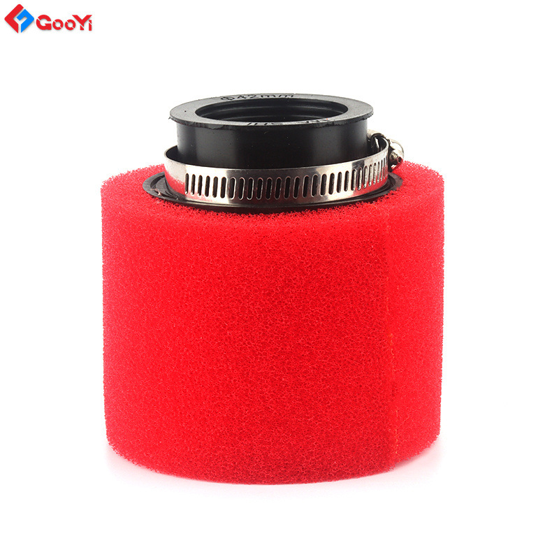 Atv Beach Off-Road Motorcycle Waterproof Sponge Air Filter Straight Mouth Elbow Type 50-125Cc Angled Air Filter