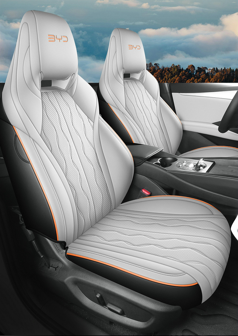 BYD Seal 06dmi Special Car Seat Cover Four Seasons Universal Full Cushion Leather Breathable Seat Cover