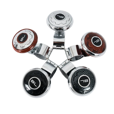 Steering wheel booster, ball handle steering gear with