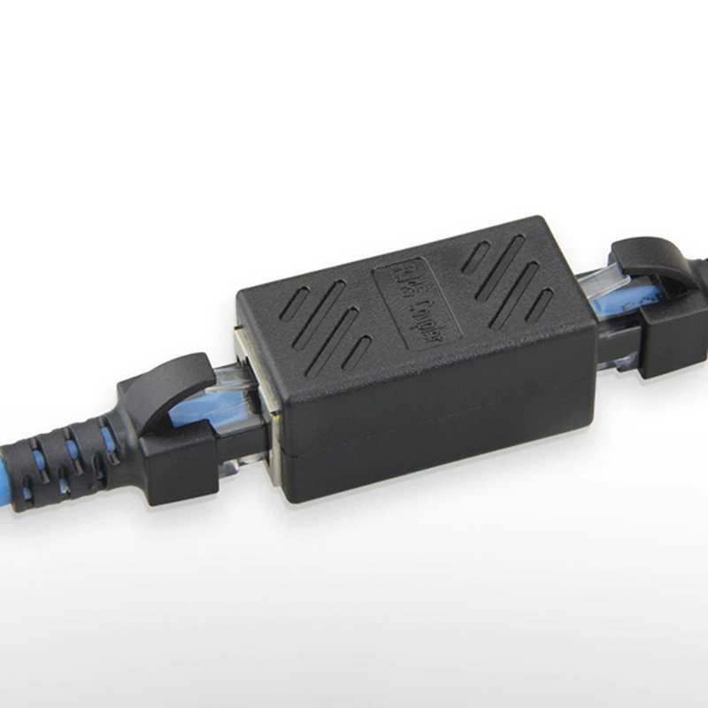 Сетевой соединитель RJ45 RJ45 CAT5 5E 6 7 Адаптер удлинителя кабеля