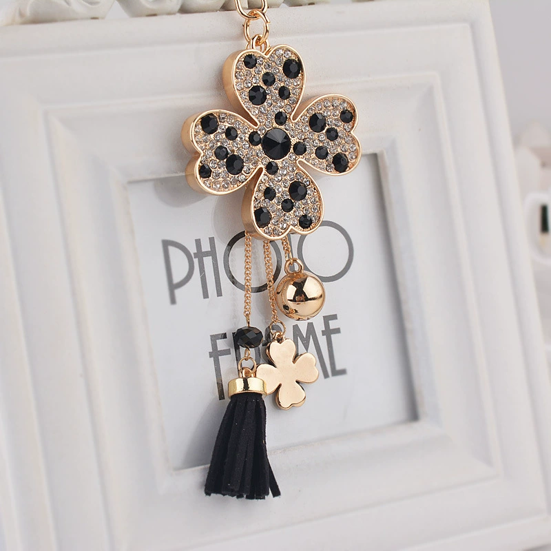 Creative lucky clover, модный брелок для ключей, украшение сумки, подвеска, корейский стиль, оптовая продажа