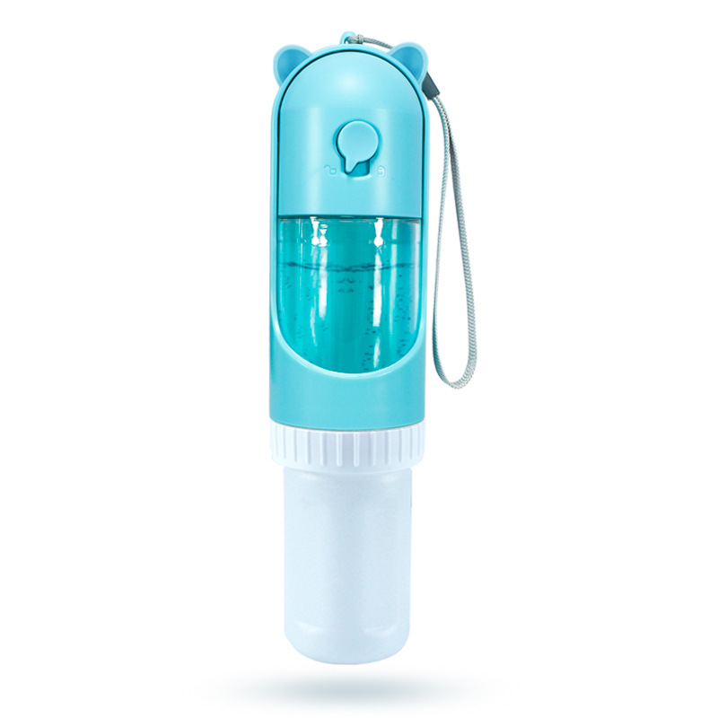 Procesamiento de tazas de agua para mascotas personalizadas, portátiles de doble uso para exteriores, fáciles de transportar, de alta practicidad, múltiples funciones, tazas de agua