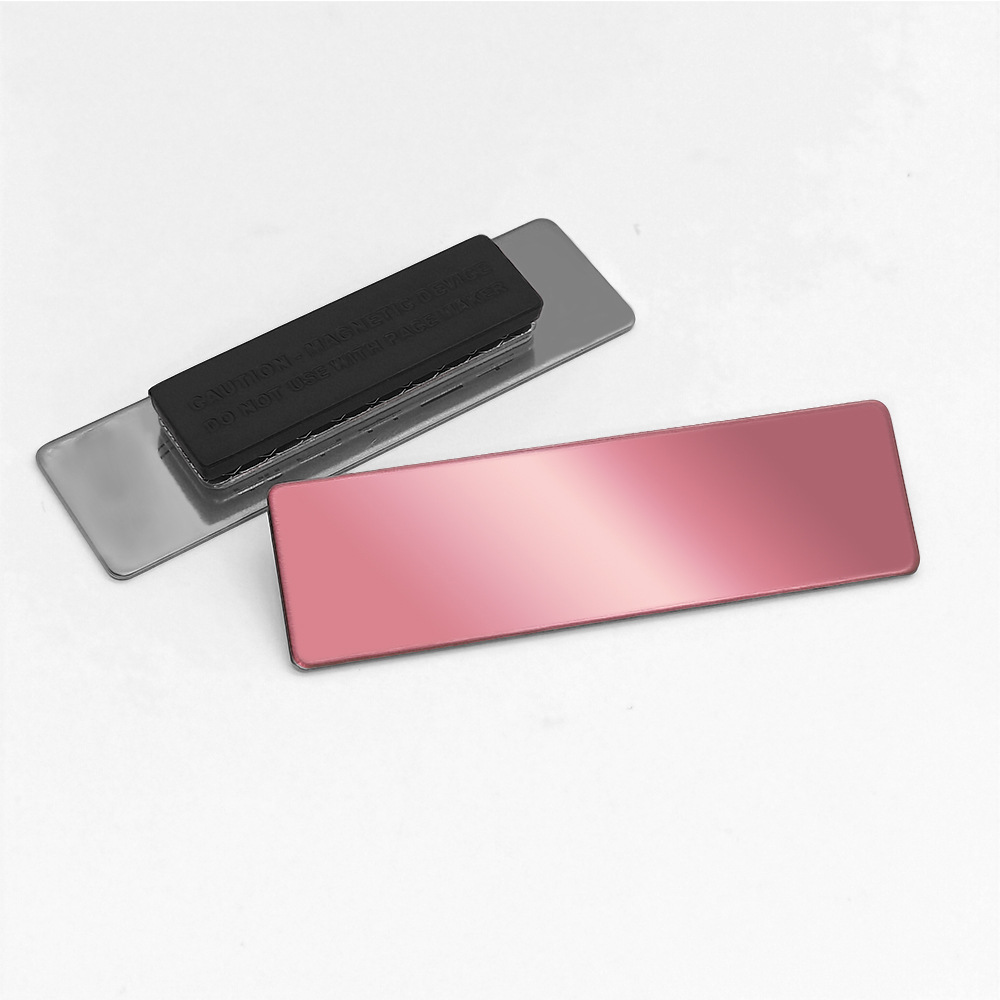 Розовый, зеркальный эффект