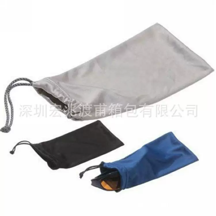 深圳箱包厂家做2021新款牛津布眼镜束口袋