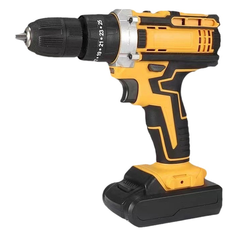 Directo de fábrica DW Dewei pie Comercio exterior transfronterizo dedicado recargable taladro de mano destornillador eléctrico herramienta sin escobillas