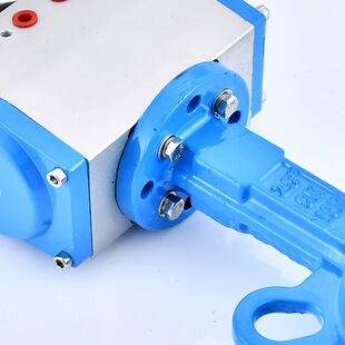 Ll Pneumatic Butterfly Valve D671X-16Q304 Wafer Stainless Steel Valve Quick Cut-Off Valve Regulating Valve Dn50 6