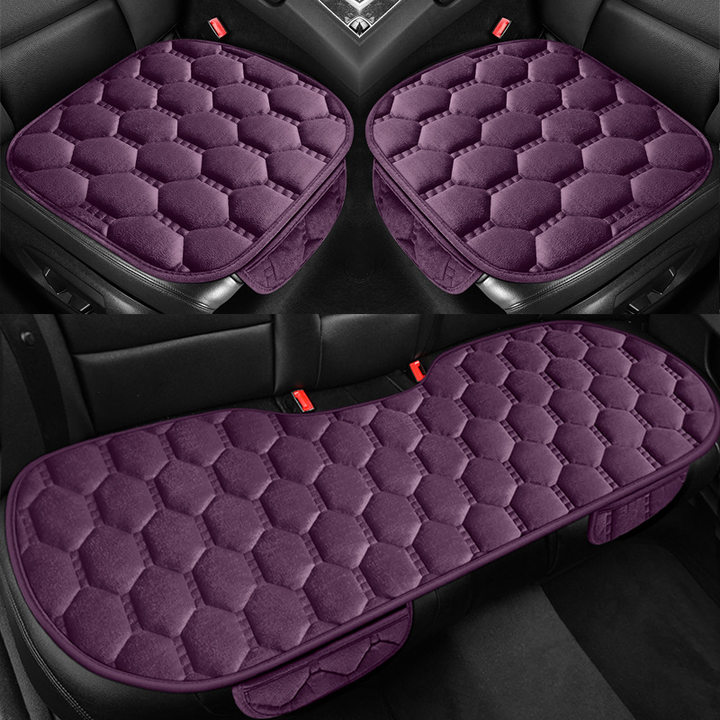 Winter Short Plush Car Seat Cushion Universal Seat Cushion Cross-Border E-Commerce Hot-Selling Single-Piece Seat Cushion Full Car Seat Cover Five Seats