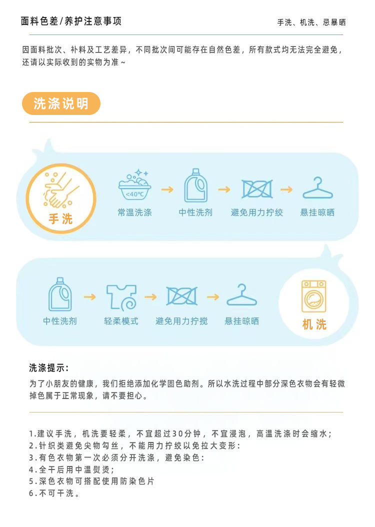 面料色差