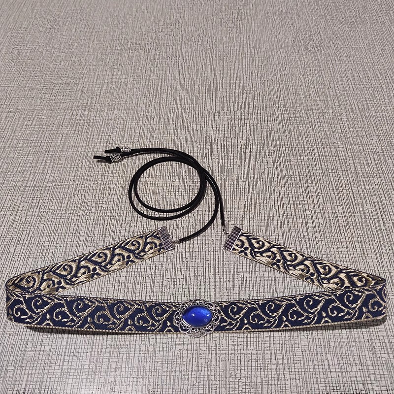 Niños Song vestidos antiguos toque de cabeza frente correa de pelo frente correa de pelo para niños vestidos antiguos de estilo Han2025 nuevos joyas de cejas