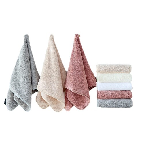 Xinjiang long-staple cotton towel 200g thickened and enlarged 40*80cm pure cotton towel absorbent plain edged face towel