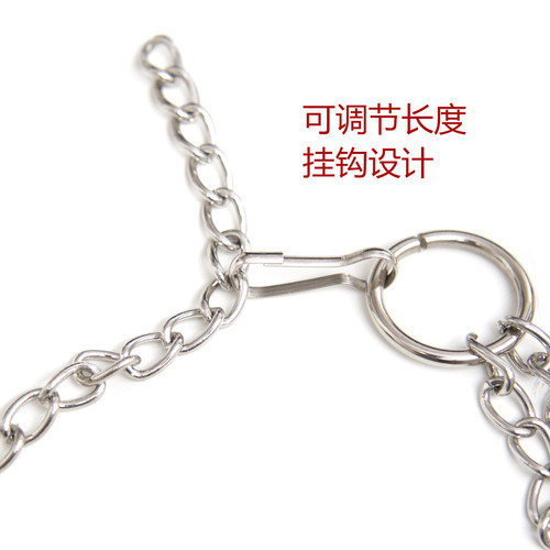 Sexy men's adult toys breast clamps, adult products, sex supplies, leather iron ring chain breast clamps, breast clamps