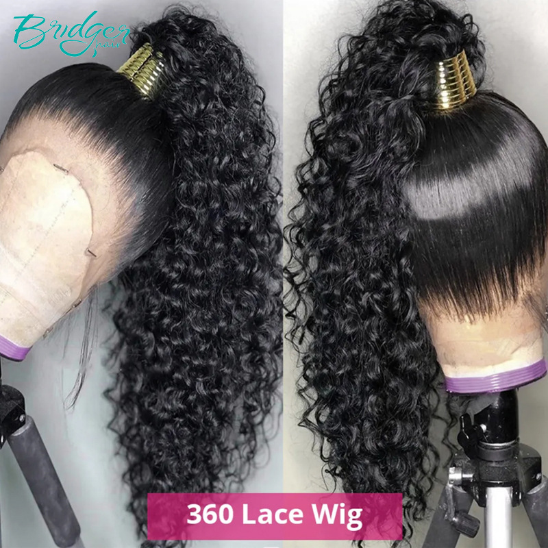 Parrucche frontali in pizzo completo a 360° per capelli umani_voghion.com