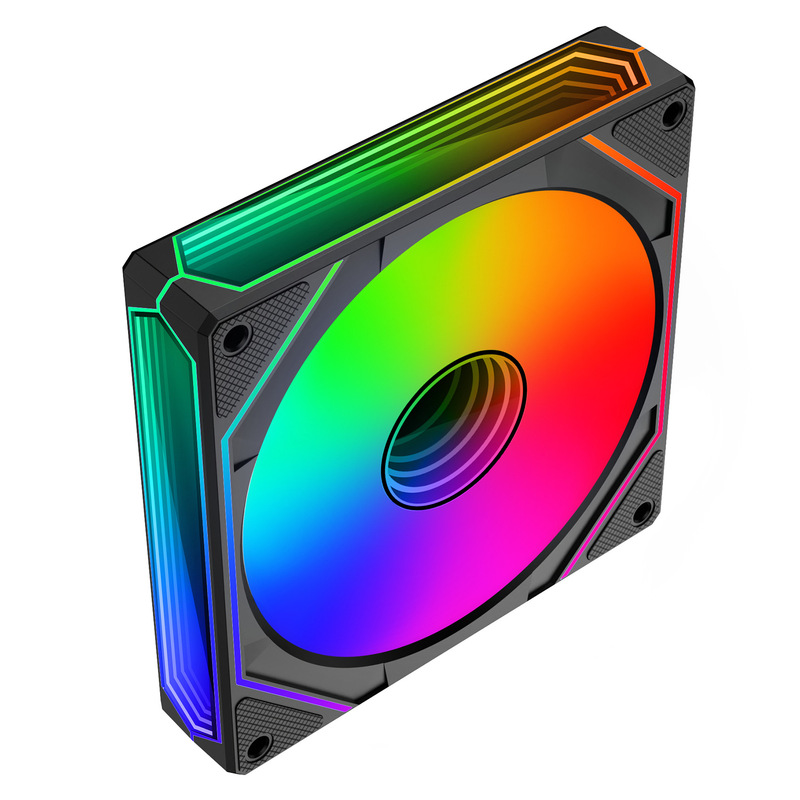 プリズム 4pro 神光同期 ARGB シャーシ冷却ファン 5V3 ピン 12 センチメートルシャーシ冷却ファンシービュールーム|undefined