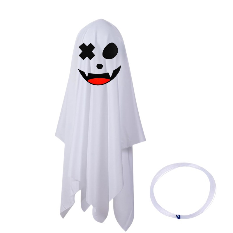 Colgante fantasma de Halloween Decoración de jardín de Halloween Linterna Suministros de fiesta Decoración de escena Colgante de decoración de calabaza