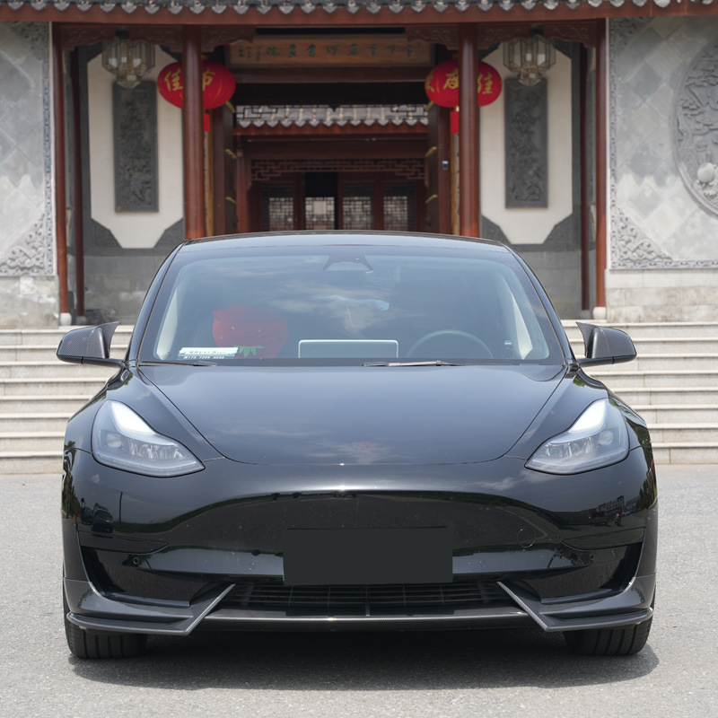 Front Lip Side Skirt Rear Lip Spoiler Body Kit for Tesla Model 3
