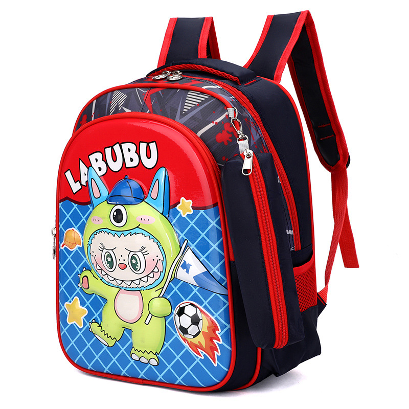 Mochila escolar para niños Rabubu 6-8-12 años Labubu kindergarten mochila escolar 2025 nueva mochila para niñas de gran capacidad